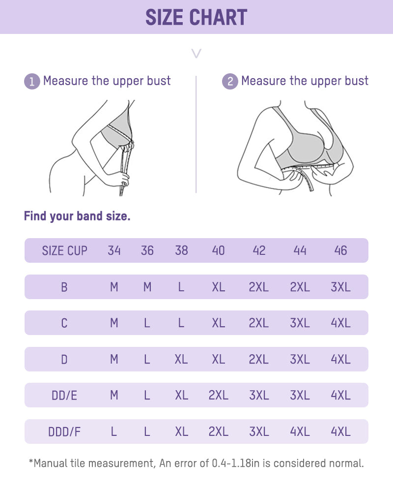 Curve Bra | Brasier sin varilla cómodo de cobertura total