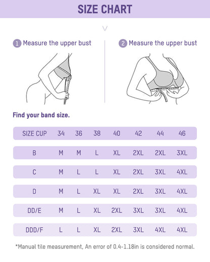 Curve Bra | Brasier sin varilla cómodo de cobertura total